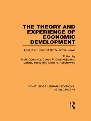 cover image of The Theory and Experience of Economic Development